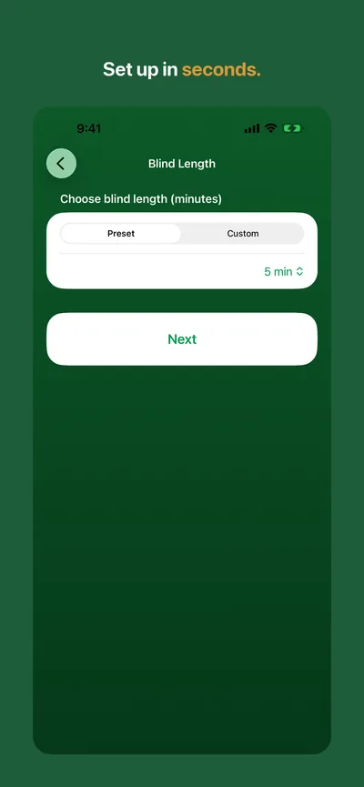 Poker Timer screenshot 2
